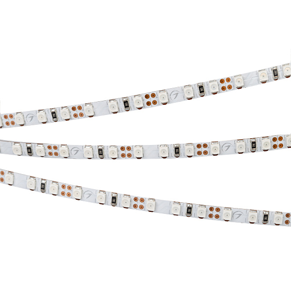 Светодиодная лента RT 2-5000 12V Green 5mm 2x (3528, 600 LED, LUX) (Arlight, 9.6 Вт/м, IP20) Lednikoff