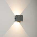 Светильник LGD-PERAN-WALL-S120x120-6W Warm3000 (BK, 0-80 deg, 230V) (Arlight, IP65 Бетон, 3 года) Lednikoff