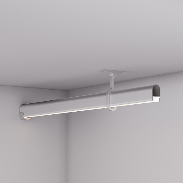 Профиль WARDROBE-1930-2000 ANOD (Arlight, Алюминий) Lednikoff