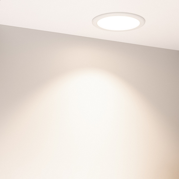 Светильник MS-ALORA-BUILT-R140-12W Day4000-MIX (WH, 40 deg, TRIAC) (Arlight, IP54 Пластик, 3 года) Lednikoff
