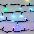 Светодиодная гирлянда ARD-STRING-PRO-10000-BLACK-100LED-LIVE RGB-DMX (24V, 10W) (Ardecoled, IP65) Lednikoff