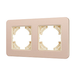 Рамка алюминиевая FRM-AKIRY-SFAL-2-GD (Arlight, -)