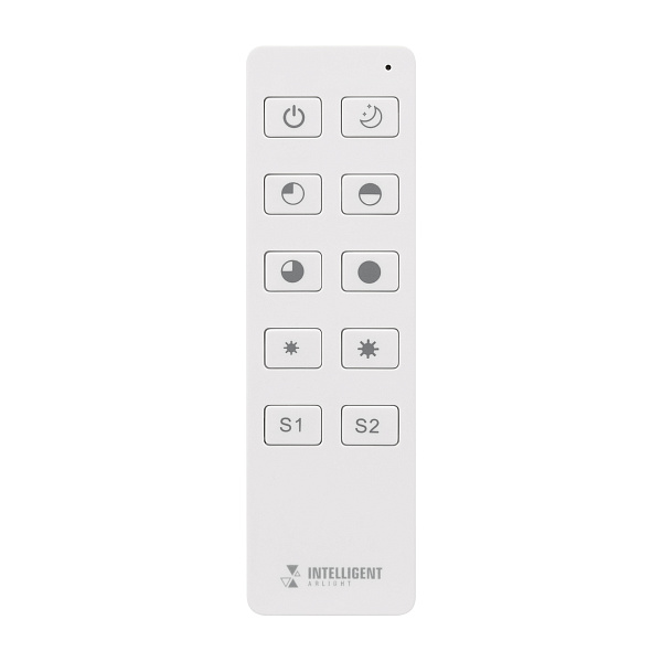 INTELLIGENT ARLIGHT Пульт SMART-801-22-1G-2SC-DIM White (3V, 2.4G) (IARL, IP20 Пластик, 5 лет) Lednikoff