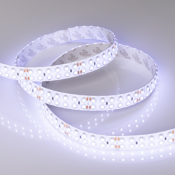 Светодиодная лента RTW 2-5000SE 24V Cool 2x2 (3528, 1200 LED, LUX) (Arlight, 19.2 Вт/м, IP65) Lednikoff