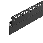 Профиль PLINTUS-FANTOM-H35-2000 BLACK (Arlight, Алюминий) Lednikoff