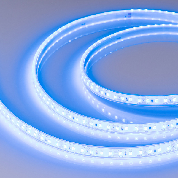 Светодиодная лента RTW-5000PU-2835-120 12V Blue (10.5mm, 14.4W, IP68) (Arlight, Закрытый) Lednikoff