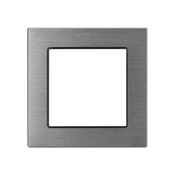 Рамка алюминиевая FRM-PRESTO-ALS-1-GR (Arlight, -) Lednikoff