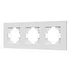 Рамка пластиковая FRM-PERIO-PL-3-WH (Arlight, -) Lednikoff