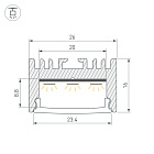 Профиль ARH-LINE-1726-2000 ANOD (Arlight, Алюминий) Lednikoff