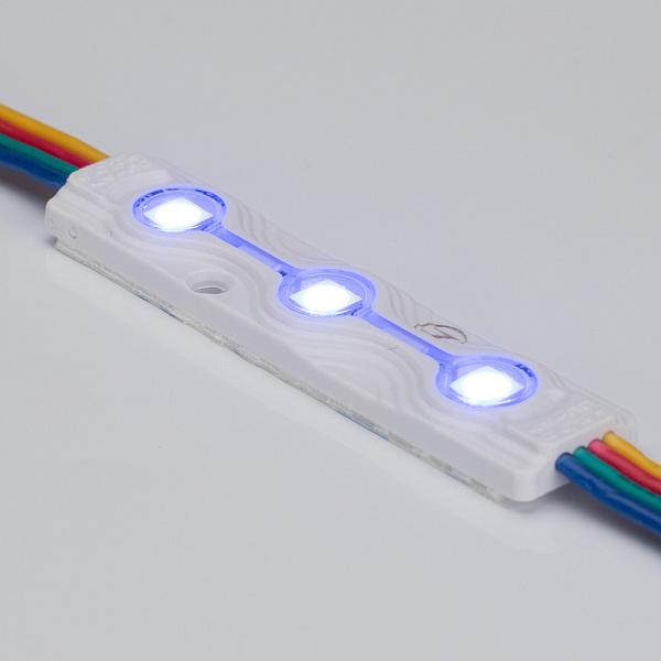 Модуль герметичный ARL-ORION-R07-12V RGB (5050, 3 LED) (Arlight, Закрытый) Lednikoff