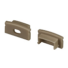 Заглушка LINE-1708 OLIVE GREY с отверстием (Arlight, Пластик) Lednikoff