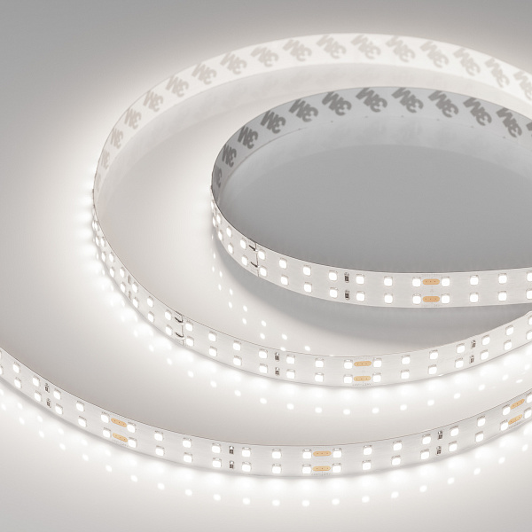 Светодиодная лента RT-A196-15mm 24V Day5000 CRI98 (20 W/m, IP20, 2835, 5m) (Arlight, 20 Вт/м, IP20) Lednikoff