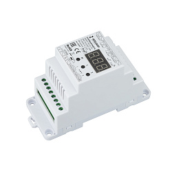 INTELLIGENT ARLIGHT Релейный модуль SMART-702-82-2G-DRO-PS (230V, 2x8A, TUYA Wi-Fi, 2.4G) DIN-рейка (IARL, IP20 Пластик, 5 лет)