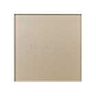 Выключатель сенсорный SWT-OMALI-S03-ZB-GD (250V, 10A, Zigbee) (Arlight, Стекло) Lednikoff