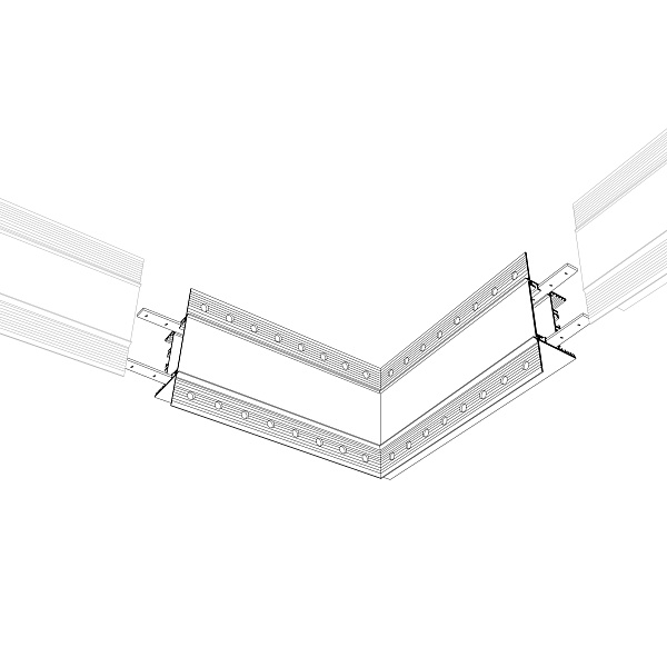 Угол SL-LINIA45-FANTOM внутренний (Arlight, Металл) Lednikoff