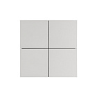 INTELLIGENT ARLIGHT Кнопочная панель KNX-304-23-IN Silver (BUS, Frameless) (IARL, IP20 Металл, 2 года) Lednikoff