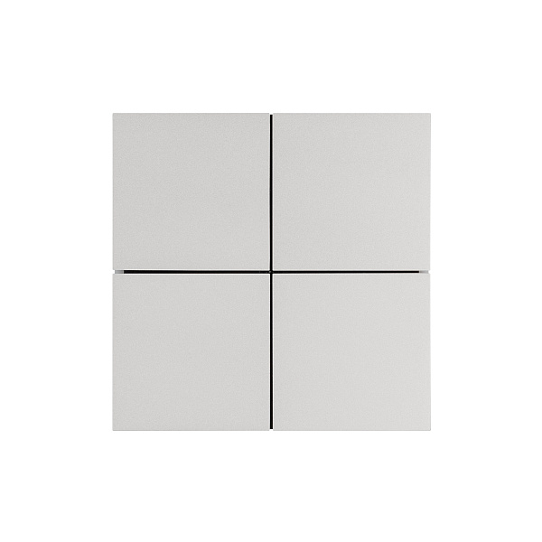 INTELLIGENT ARLIGHT Кнопочная панель KNX-304-23-IN Silver (BUS, Frameless) (IARL, IP20 Металл, 2 года) Lednikoff