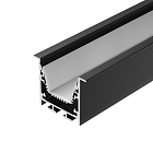 Профиль LINIA45-F-TRAY-2000 BLACK (Arlight, Алюминий) Lednikoff