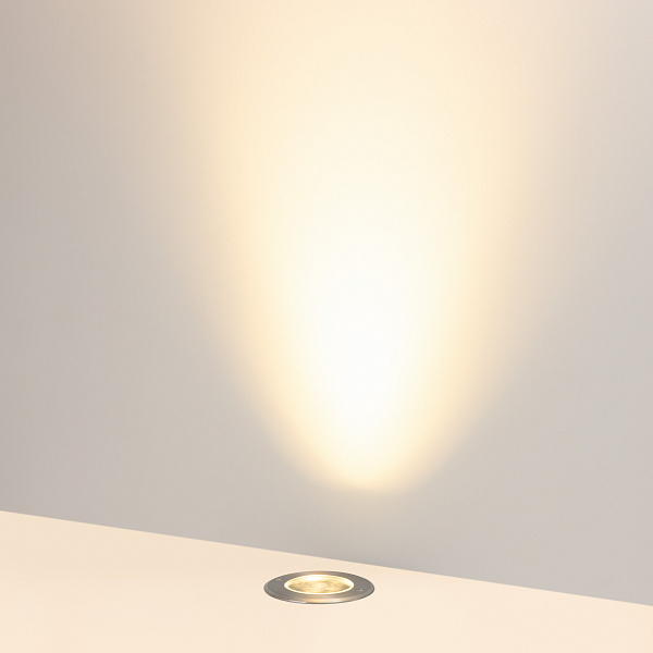 Светильник LTD-DAFNA-GROUND-R130-11W Warm3000 (SL, 35 deg, 230V) (Arlight, IP67 Металл, 5 лет) Lednikoff