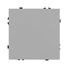 Механизм выключателя одноклавишный перекрёстный SWT-NOBE-MKX1-SFPL-IS (230V, 10A) (Arlight, Никель) Lednikoff