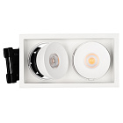 Светильник CL-SIMPLE-S148x80-2x9W Warm3000 (WH, 45 deg) (Arlight, IP20 Металл, 3 года) Lednikoff