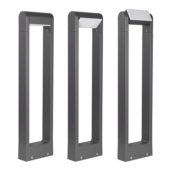 Светильник LGD-PATH-FRAME-ROTARY-H650-6W Warm3000 (GR, 111 deg, 230V) (Arlight, IP65 Металл, 3 года) Lednikoff
