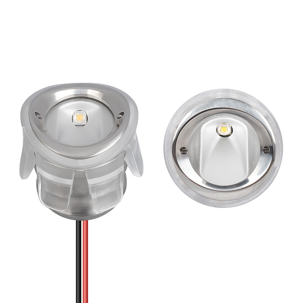 Светильник ALT-LODESTAR-HANDRAIL-R27-1.5W Warm3000 (SL, 30x60 deg, 12-24V) (Arlight, IP67 Металл, 3 года) Lednikoff