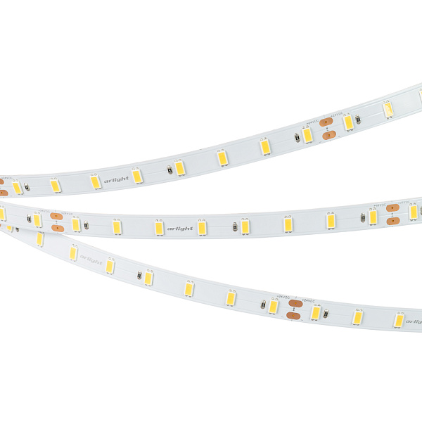 Светодиодная лента ULTRA-C64-10mm 24V White6000 (14.4 W/m, IP20, 5630, 5m) (Arlight, высок.эфф.160 лм/Вт) Lednikoff
