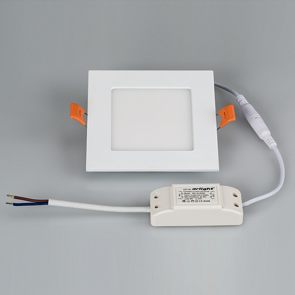Светильник DL-120x120M-9W White (Arlight, IP40 Металл, 3 года) Lednikoff
