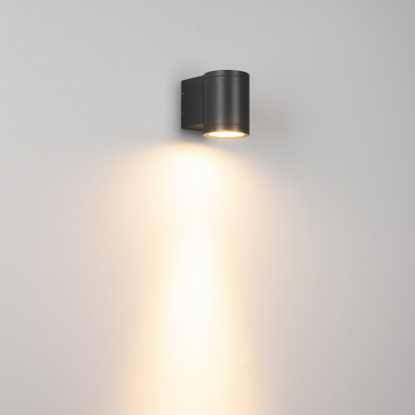 Светильник LGD-RAY-WALL-R65-9W Warm3000 (GR, 23 deg, 230V) (Arlight, IP65 Металл, 3 года) Lednikoff