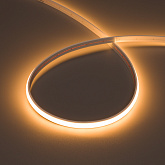 Светодиодная лента герметичная MOONLIGHT-TOP-X544-10x5mm 24V Warm2200 (10 W/m, IP65, 5m, wire x1) (Arlight, Вывод прямой, 3 года)