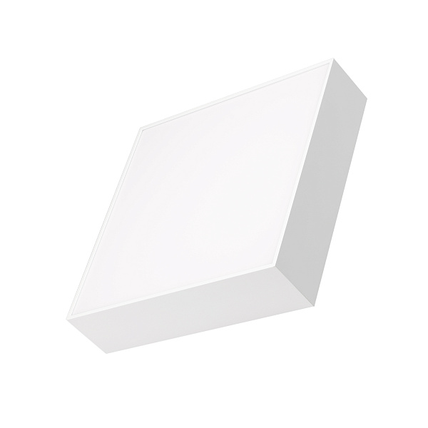 Светильник SP-QUADRO-S250x250-25W Warm3000 (WH, 120 deg, 230V) (Arlight, IP40 Металл, 3 года) Lednikoff