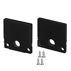 Заглушка SL-SLIM20-H20 BLACK с отверстием  (Arlight, Пластик) Lednikoff