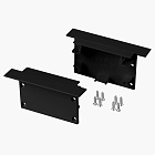 Профиль с экраном SL-LINIA62-F-2500 BLACK+OPAL (Arlight, Алюминий) Lednikoff