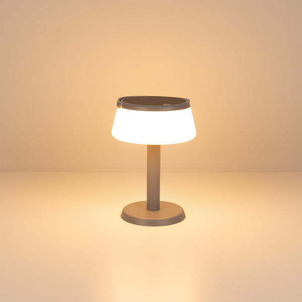 Светильник настольный SP-TRAFO-1.5W Warm2700 (Серый, 120 deg, 5V) (Arlight, IP54 Пластик, 2 года) Lednikoff