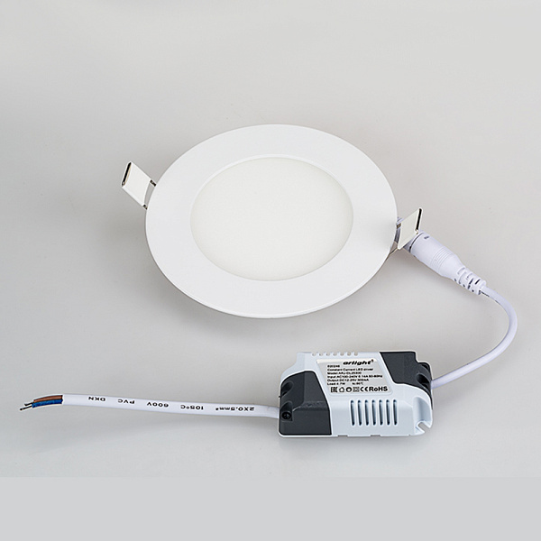 Светильник MS-EDGE-R120-6W Day4000 (WH, 115 deg, 230V) (Arlight, IP44 Металл, 3 года) Lednikoff