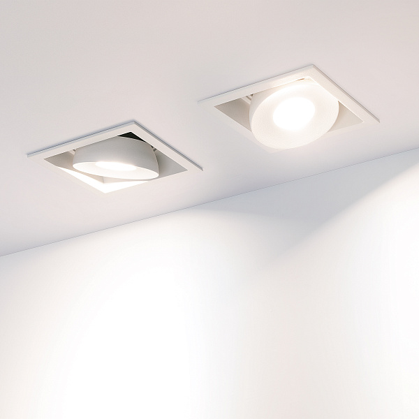Светильник CL-SIMPLE-S80x80-9W Day4000 (WH, 45 deg) (Arlight, IP20 Металл, 3 года) Lednikoff