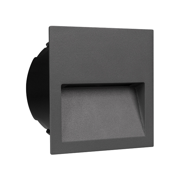 Светильник LTD-TRAIL-S115x115-4W Warm3000 (GR, 70 deg, 230V) (Arlight, IP65 Металл, 3 года) Lednikoff