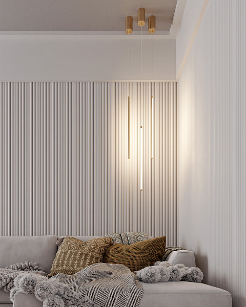 Светильник SP-UMBRA-HANG-V-L600-10W Warm3000 (GD, 120 deg, 230V) (Arlight, IP20 Металл, 3 года) Lednikoff