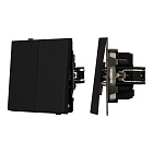 Механизм выключателя управления шторами SWT-TENDO-MKR2-SFPL-BK (230V, 10A) (Arlight, Матовый черный) Lednikoff