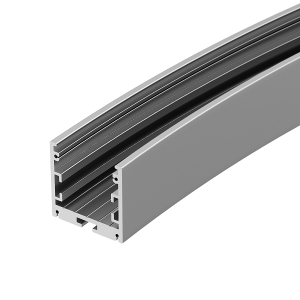 Профиль SL-ARC-3535-D1500-A90 SILVER (1180мм, дуга 1 из 4) (Arlight, Алюминий) Lednikoff