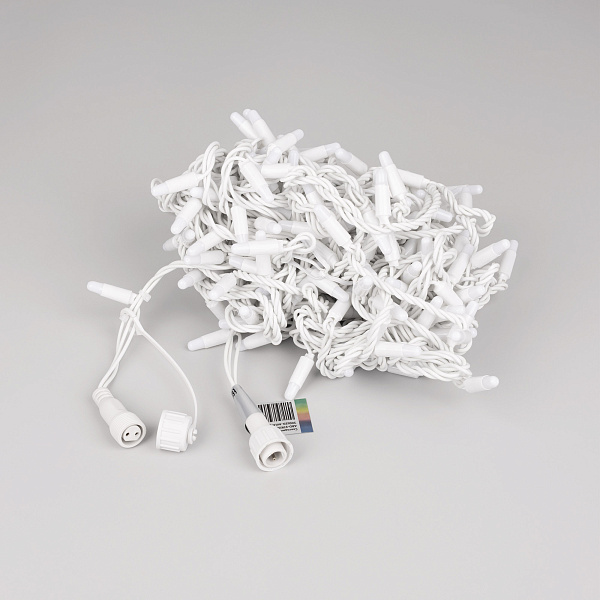 Светодиодная гирлянда ARD-STRING-CLASSIC-20000-WHITE-200LED-MILK-SYNC RGB (230V, 13W) (Ardecoled, IP65) Lednikoff