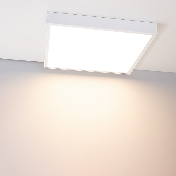 Светильник DL-TITAN-COMFORT-S600x600-34W Warm3000 (WH, 120 deg, CRI90, 230V) (Arlight, IP40 Металл, 5 лет) Lednikoff