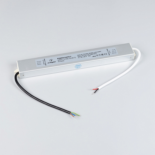Блок питания ARPV-12100-SLIM-D (12V, 8.3A, 100W) (Arlight, IP67 Металл, 3 года) Lednikoff