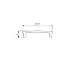 Экран FANTOM-W20-BEVEL-2000 OPAL (Arlight, Пластик) Lednikoff