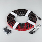 Светодиодная лента герметичная FLT-PS-A42-BLACK-23mm 24V Day4000 (21 W/m, IP67, 15deg, 5m) (Arlight, -) Lednikoff