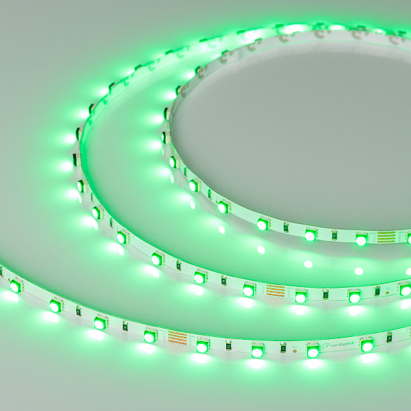 Светодиодная лента MINI-F60-5mm 24V RGB (6 W/m, IP20, 3535, 5m) (Arlight, узкая) Lednikoff