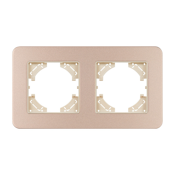 Рамка алюминиевая FRM-AKIRY-SFAL-2-GD (Arlight, -) Lednikoff