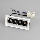 Светильник MS-ORIENT-BUILT-TURN-TC-S67x150-10W Warm3000 (WH-BK, 30 deg, 230V) (Arlight, IP20 Металл, 5 лет) Lednikoff
