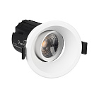 Светильник MS-FLOW-BUILT-R85-6W Warm3000 (WH, 55 deg, 230V) (Arlight, IP20 Металл, 5 лет) Lednikoff
